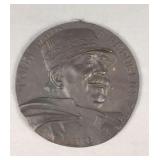 1917 Marshal Joffre Large Bronze Medallion