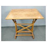 Vintage Wooden Drafting Table