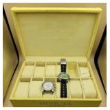 Invicta Collector Box With 2 Watches Swiss Legend