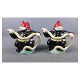 2x The Bid Fireman Teapots