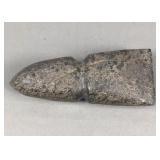 Primitive Native American Axe Head - 7" Long