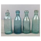 4x The Bid Very Old Soda Bottles