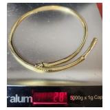 14k Yellow Gold Choker Necklace For Scrap Has