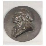 Jean-paul Marat Bronze French Medallion