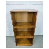 Solid Wood 3 Shelf Bookcase