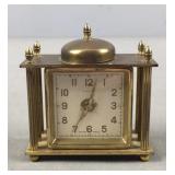 Bell Top Saks Fifth Ave Travel Wind Up Alarm Clock