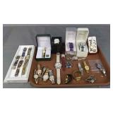 Assorted watches.  Includes Croton, Bulova,