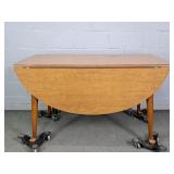 Mid Century Drop Leaf Dininig Table
