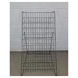 Folding Metal Display Rack
