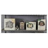 4x The Bid Dept 56 Village Building