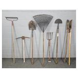 7x The Bid Assorted Yard & Garden Tools