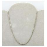 Sterling 15in Necklace 4.0g