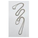 Sterling 26in Necklace 7.6g
