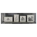 4x The Bid Dept 56 Village Building