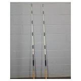 2x The Bid 6 Ft Solid Glass Med Action Fishing Rod