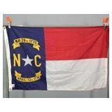 Nylon Nc State Flag - Made In The U. S. A.