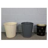 Lot Of 3 Vintage Small Watepaper Cans