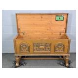 West Branch - Vintage Raised Cedar Chest