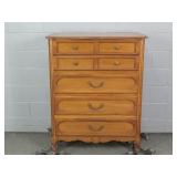 Mid Century 5 Drawer Mahogany Chest