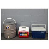Lot Of 3 Igloo & More Small Coolers