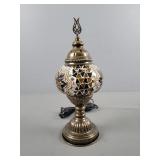 Beautiful Stained Glass Mosaic Table Lamp