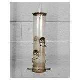 Brass And Poly Bird Feeder