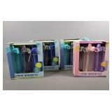 4x The Bid Tritan Water Bottle 3 Piece Set