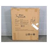 2x The Bid New Hi End Aluminum Patio Chairs