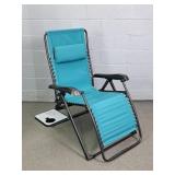 300 Lb Cap Zero Gravity Chair W/folding Side Table