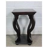 Small 2 Tier Solid Wood Stand