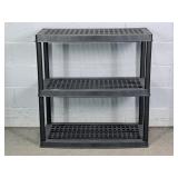 3 Tier Plastic Storage Shelving Unit