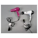 2x The Bid Conair Hair Dryers - Power Up