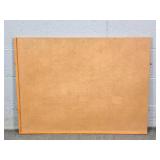 Wooden Puzzle Board W/ 4 Drawer Storage