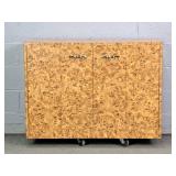 2 Door Decorative Laminated Credenza