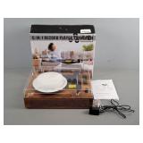 6-in-1 Record Player Turntable Model Powers Up