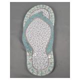 Decorative Mosaic Tile Flip Flop Wall Decor