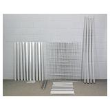 Sturdy 5 Shelf Metal Storage Unit W Wire Shelves