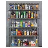 Large Lot Of Household Liquids Cleaners Sprays