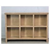 6 Compartment Wooden Cubby Storage Unit