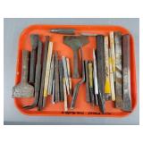 Lot Assorted Chisels And Punches