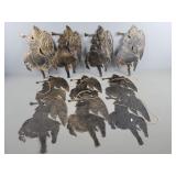 10x The Bid Metal Angel Wall Hanging