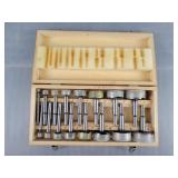 16-piece Forstner Drill Bit Set W/ Wood Case