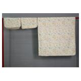 Brooks Brothers Queen Coverlet W/ Shams