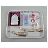 Knife W/ Sheath, Lighter, & Pins