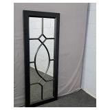 Decorative Painted Wood Framed Accent Mirror