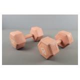 Set Of 20 Pound Hex Weights