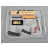 Assorted Pocket Knives, Pocket Tool, Cigar Cutter