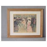 Toulouse Lautrec The Dance Print