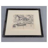 Lionel Barrymore Point Pleasant Etching