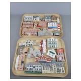 25x The Bid Village Wood Replicas Cats Meow & More